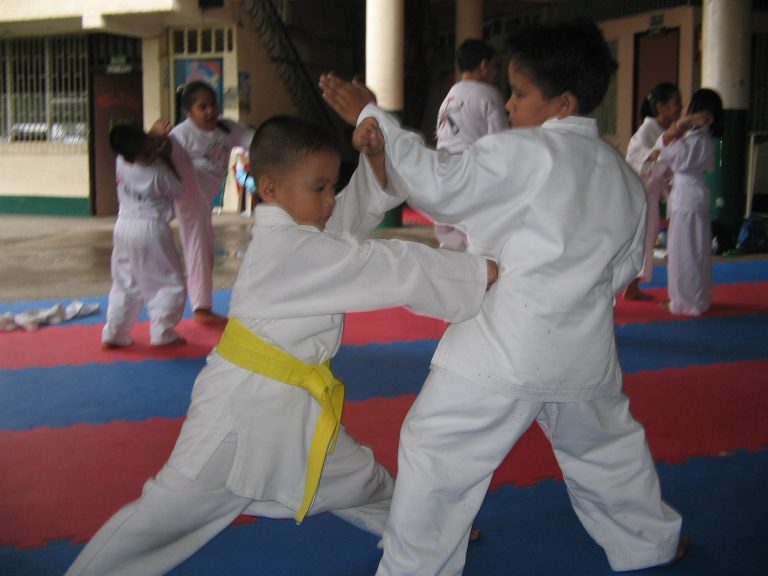 martial arts children sportsmanship